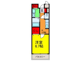 クノスペンの物件間取画像